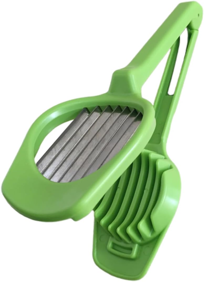 Mikinona Multifunktions Eierschneider und Pilzschneider Küchengerät für Ei und Pilz Vielseitig Einsetzbar mit Ergonomischem Griff für Zuhause und Restaurant