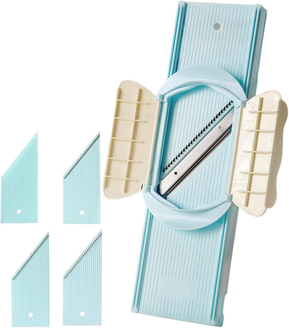 Karottenschneider und Gemüseschneider mit Handschutz Handgehaltener