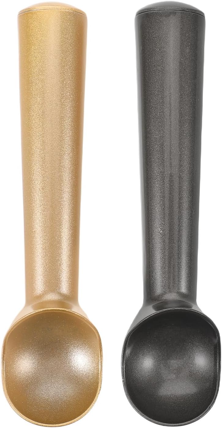 2 Stück Eisportionierer aus Aluminium, Ergonomischer Griff