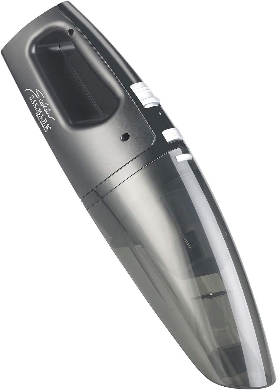 Sichler Haushaltsgeräte Tischstaubsauger: Nass- & Trocken-Handstaubsauger mit Akku, 75 Watt, Wandhalterung (Tischsauger Akku, Tischstaubsauger, Accu)