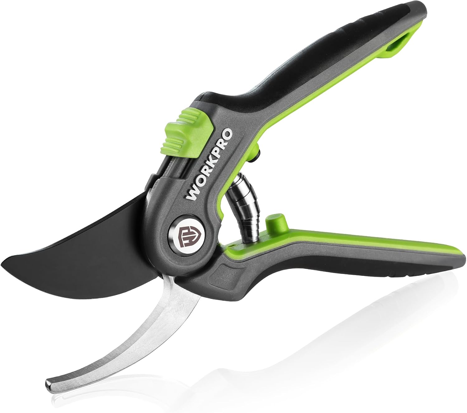 WORKPRO Bypass Gartenschere 210 mm, Professionelle Astschere