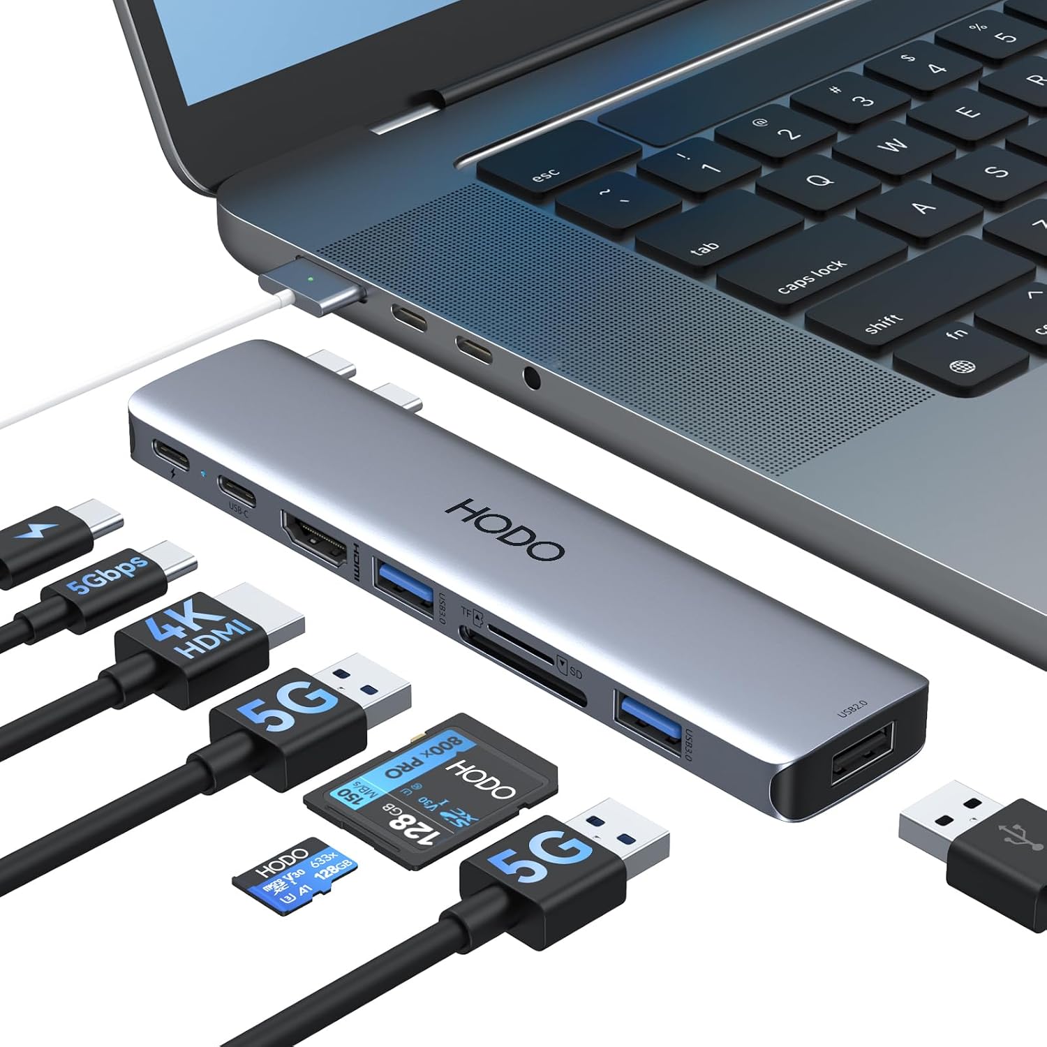 Dockingstation Laptop 2 Monitore, 15 in 1 Docking Station Triple Display
