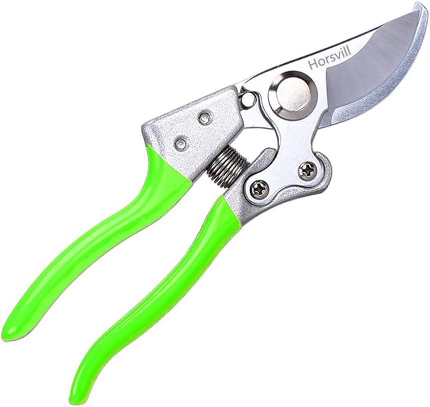 Gartenschere, Pflanzenschere aus japanischem SK4-Stahl, Garden Shears für die Gartenarbeit Heavy Duty, Trauben Kräuter Rose Blume Bäume Gras Schere, Professional Pruning Shears