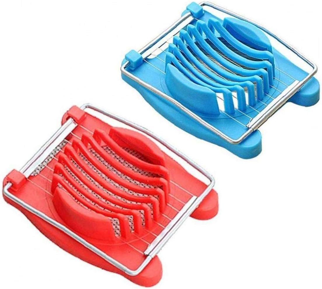 Edelstahl Eierschneider Cutter Divider Chopper Käse Obst Slicing Hart Boil Eier Schneiden Küchenwerkzeug