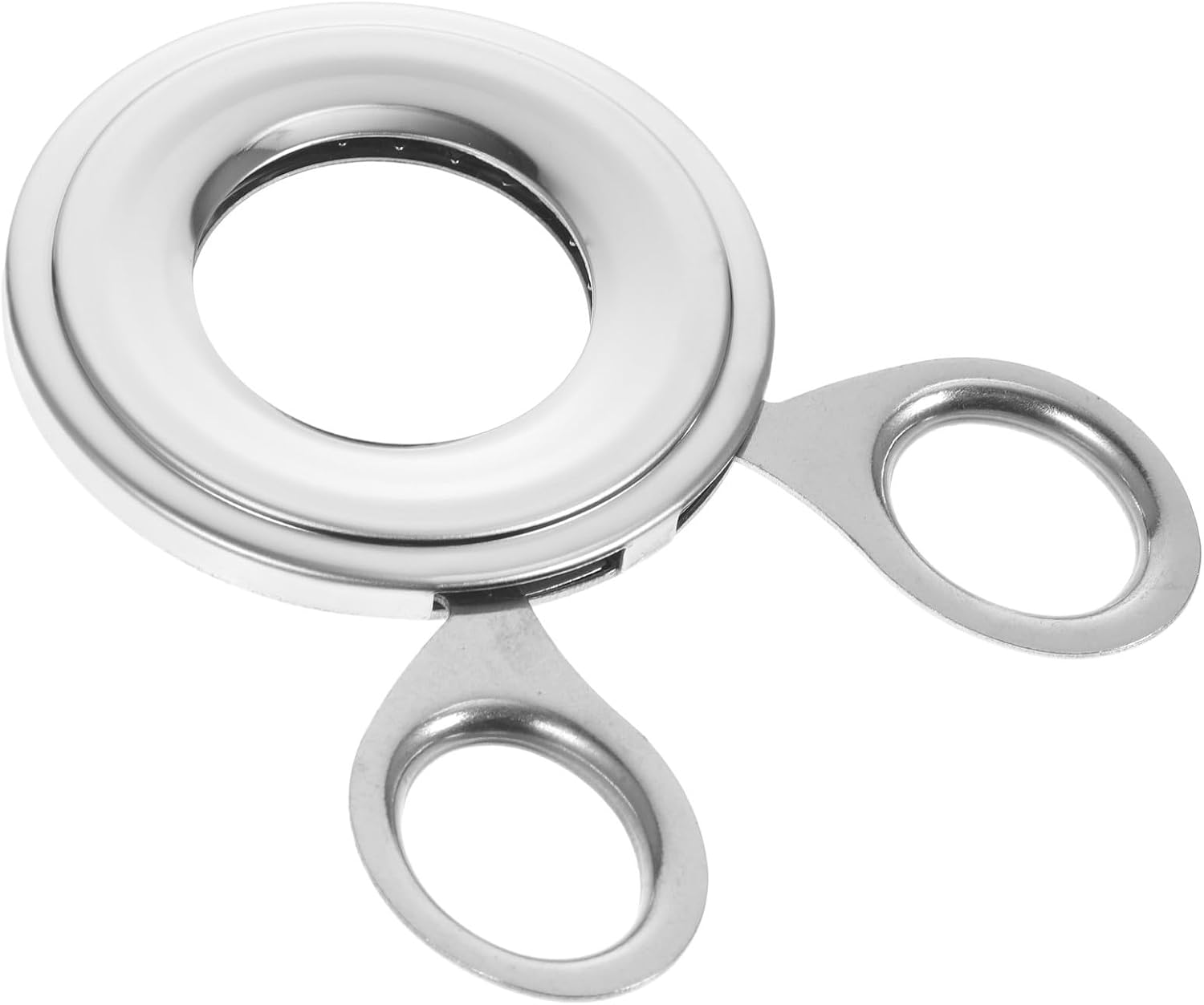 Eierschalenentferner aus Edelstahl für Gekochte Eier, Silber
