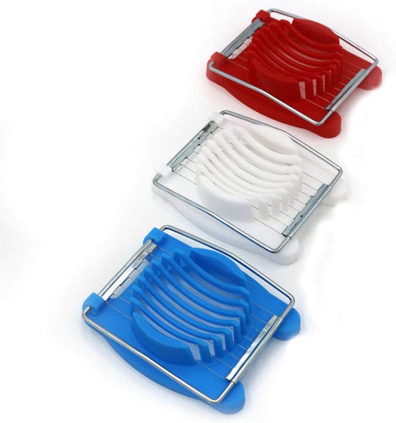 Eierschneider, Eierschneider, Abschnittschneider, Schneidegerät, 1 Küchenwerkzeug, zufällige Farbe, langlebige Verarbeitung
