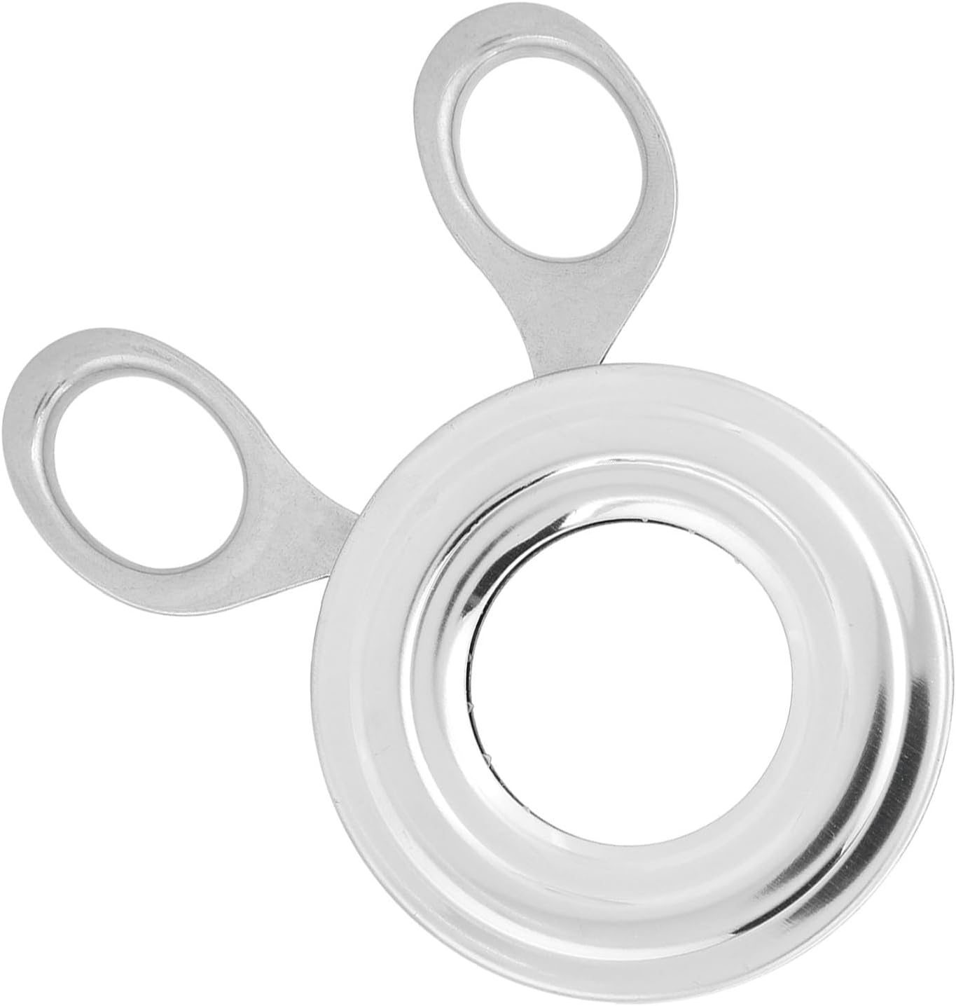 Eierschneider aus Edelstahl, Hochglanzpoliertes Küchenwerkzeug mit Mehreren Zähnen und Ergonomischem Griff Zum Schälen Gekochter Eier