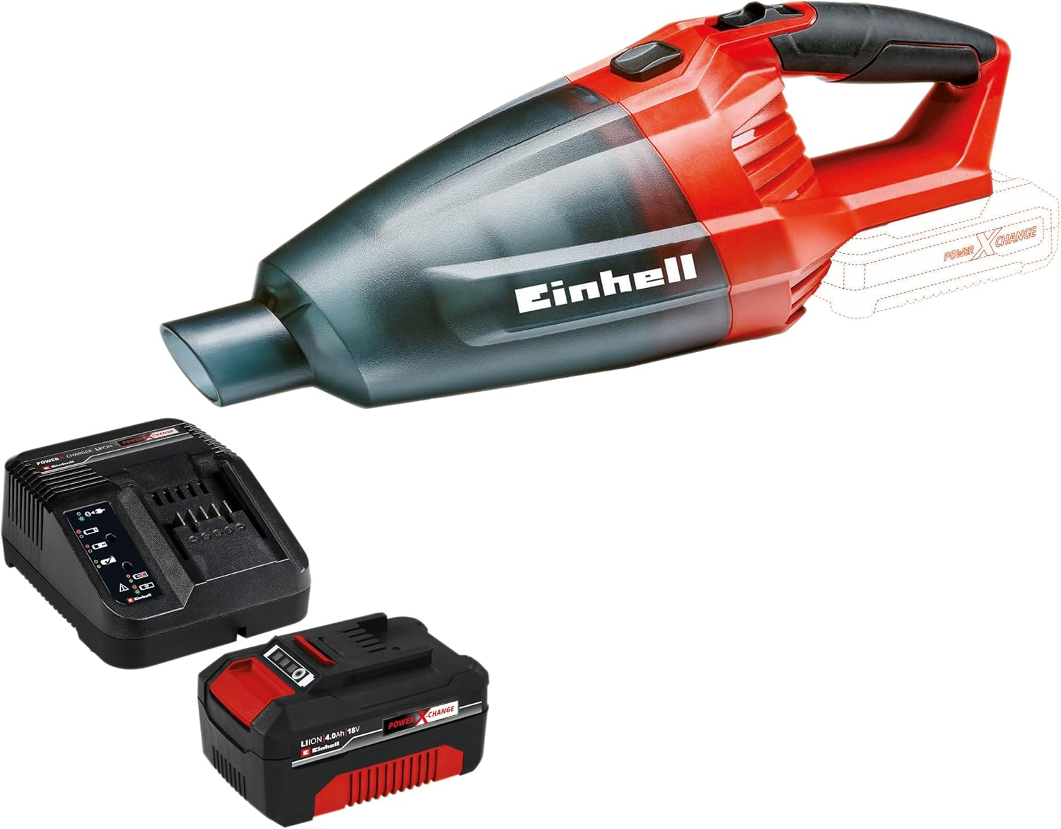 Einhell Akku-Handstaubsauger, TE-VC 18 Li Kit (1x 4,0 Ah)
