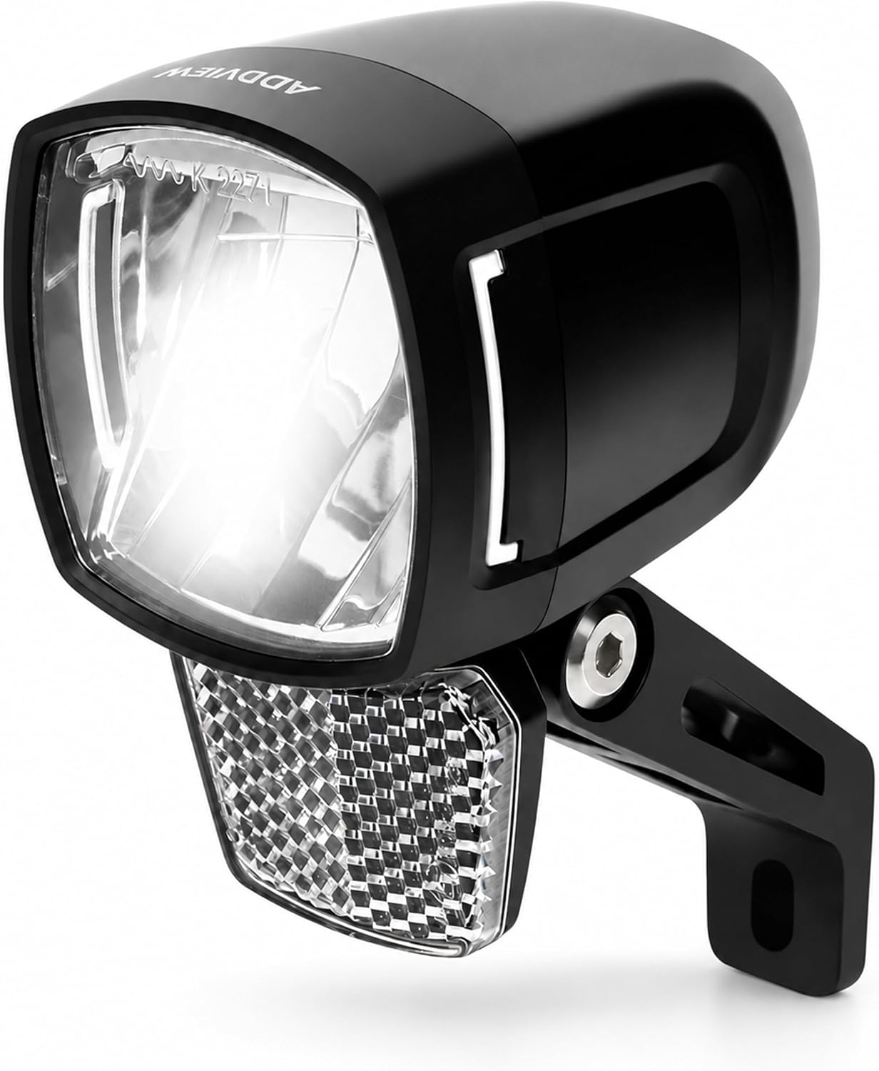 ADDVIEW E-Bike Frontlicht Hammer E120, 120 Lux LED, StVZO & ECE zugelassen