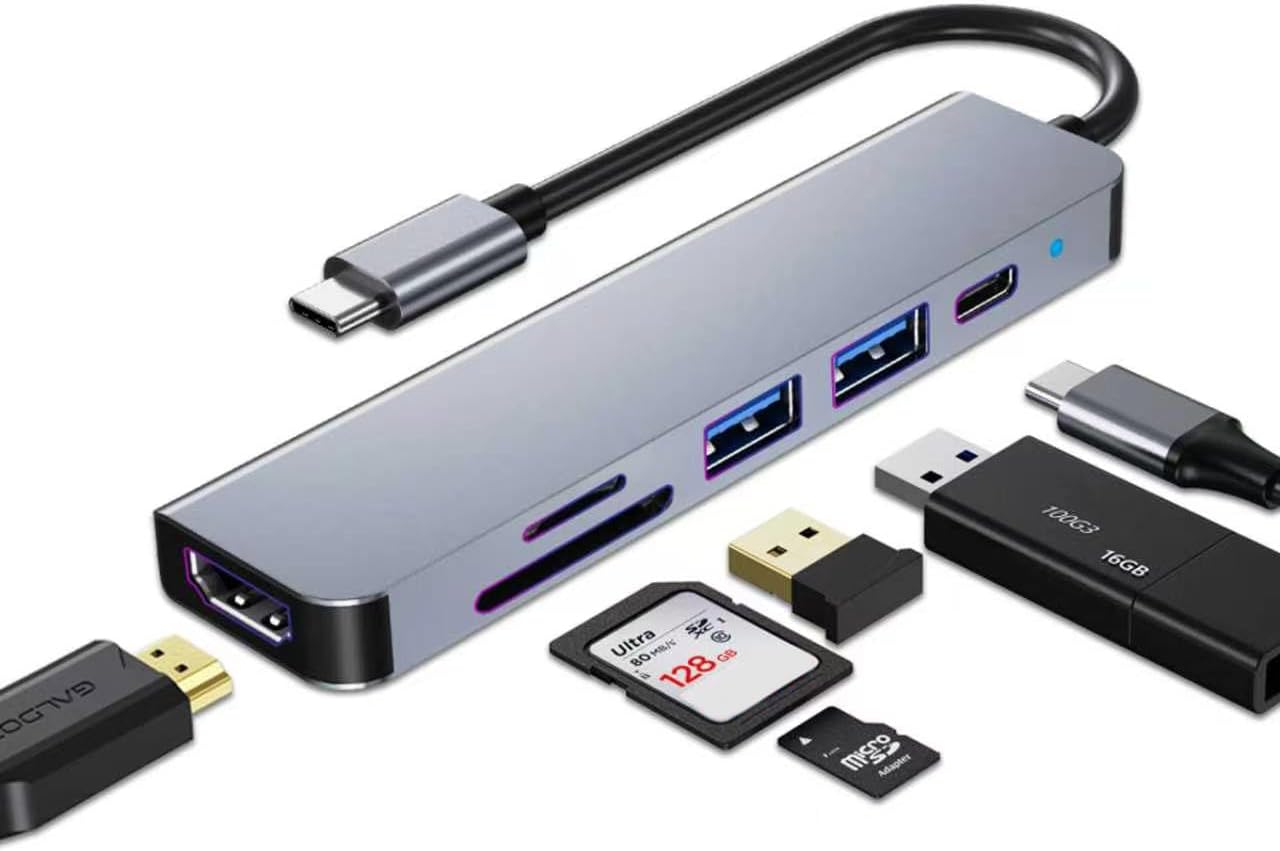 USB C HUB 11 in 1 Docking Station Kompatibel mit MacBook Pro/Air