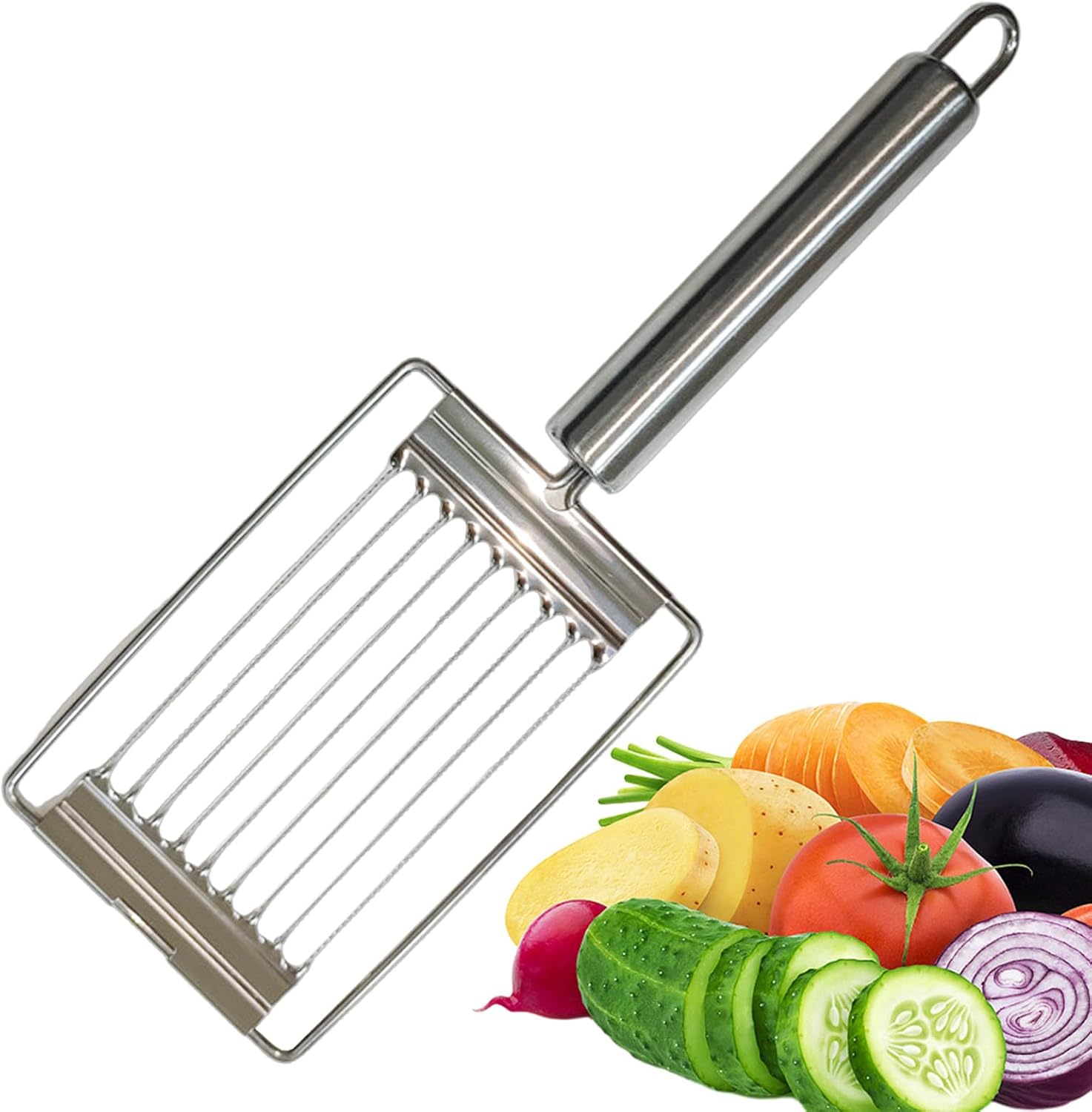 Hand Slicer, Kartoffelschneider Gekochtes Eiklikator Schinkenschneider