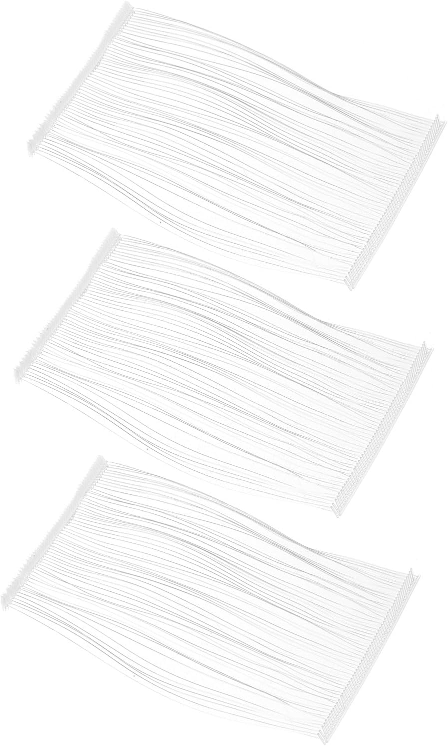 QUARKZMAN 5000 Stück Standard Etikettiergerät Befestigungselemente 175mm Etikettierstifte Kunststoff Etiketten Für Preis Etikettiergerät Kleidungsetiketten Zubehör Für Bekleidung Stoff Klar