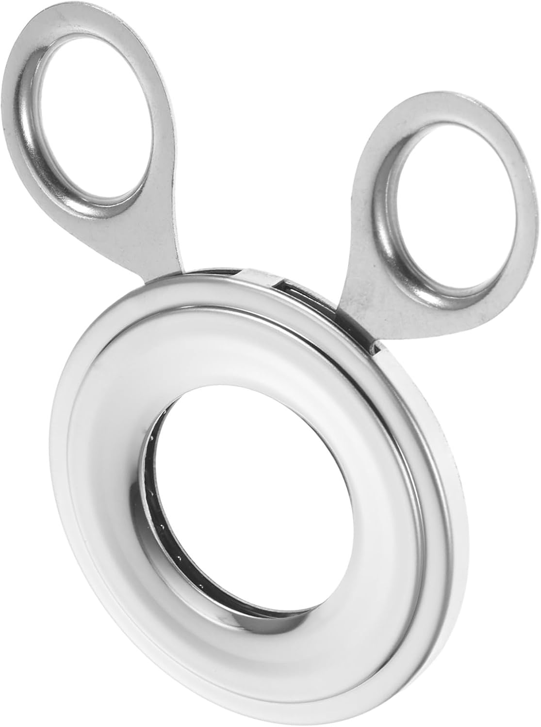 Eierschneider aus Edelstahl mit Rostbeständigem Design und Präzisem Schnitt Praktischer Küchenhelfer zum Schneiden und Öffnen von Rohen und Gekochten Eiern