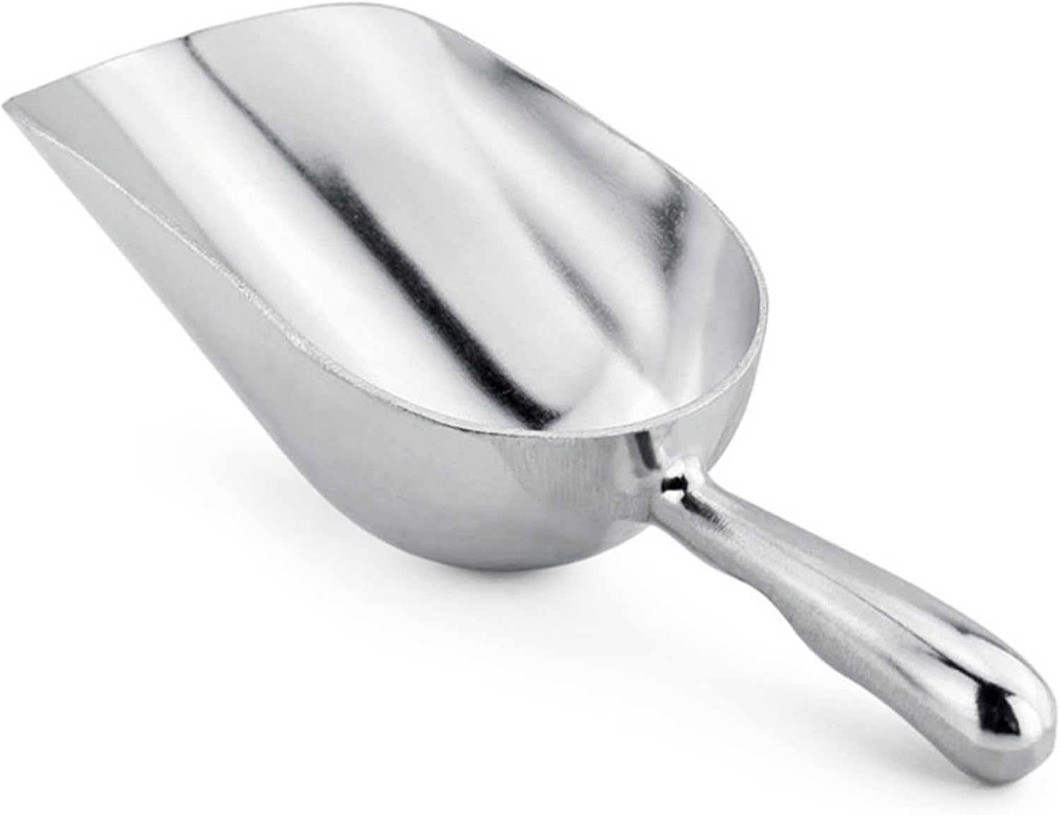 Edelstahl-Eisportionierer, süße Süßigkeiten-Lebensmittelschaufeln, Metallschaufel für Küche, Bar, Party, Hochzeit, Haustier, Tier, 340 ml