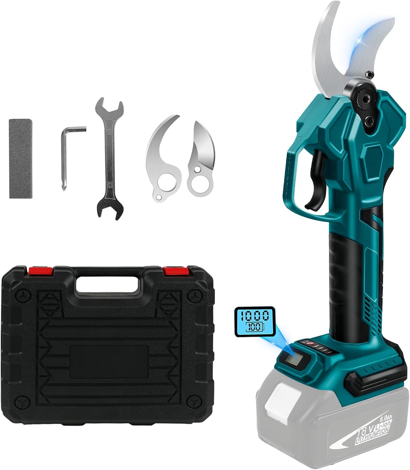 Akku Astschere Elektrische Gartenschere Drahtlose 65mm für Makita 18V