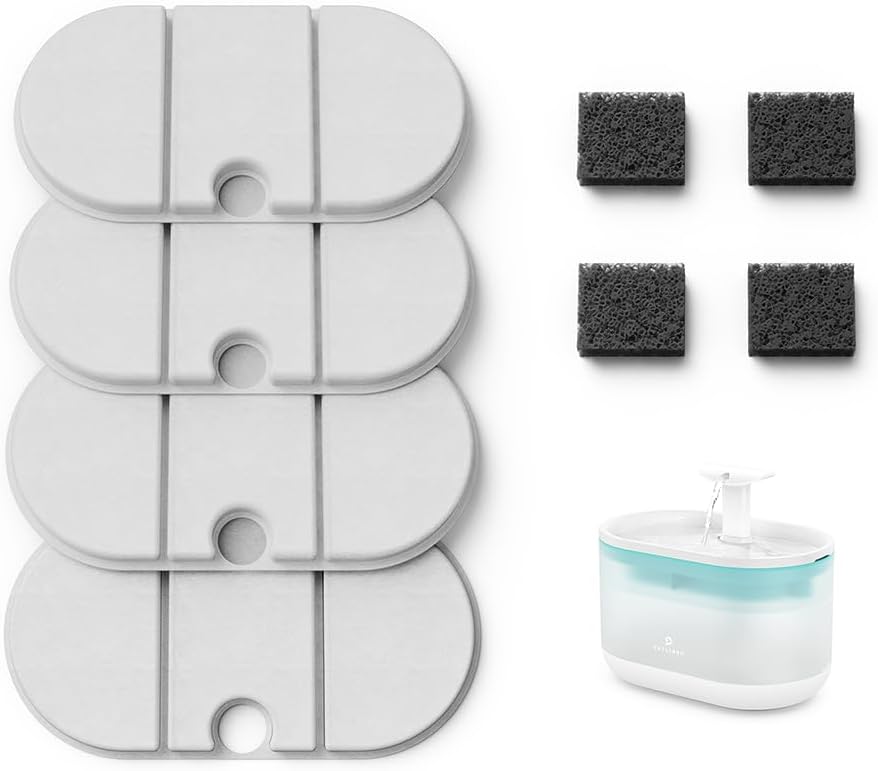 PETLIBRO Katzenbrunnen, Trinkbrunnen für Katze mit kabelloser Pumpe, 2.5L Dockstream Katzenbrunnen Edelstahl, 23dB ultraleise, 2 Trinkmodi, Einfache Reinigung, BPA-Frei Katzen Trinkbrunnen