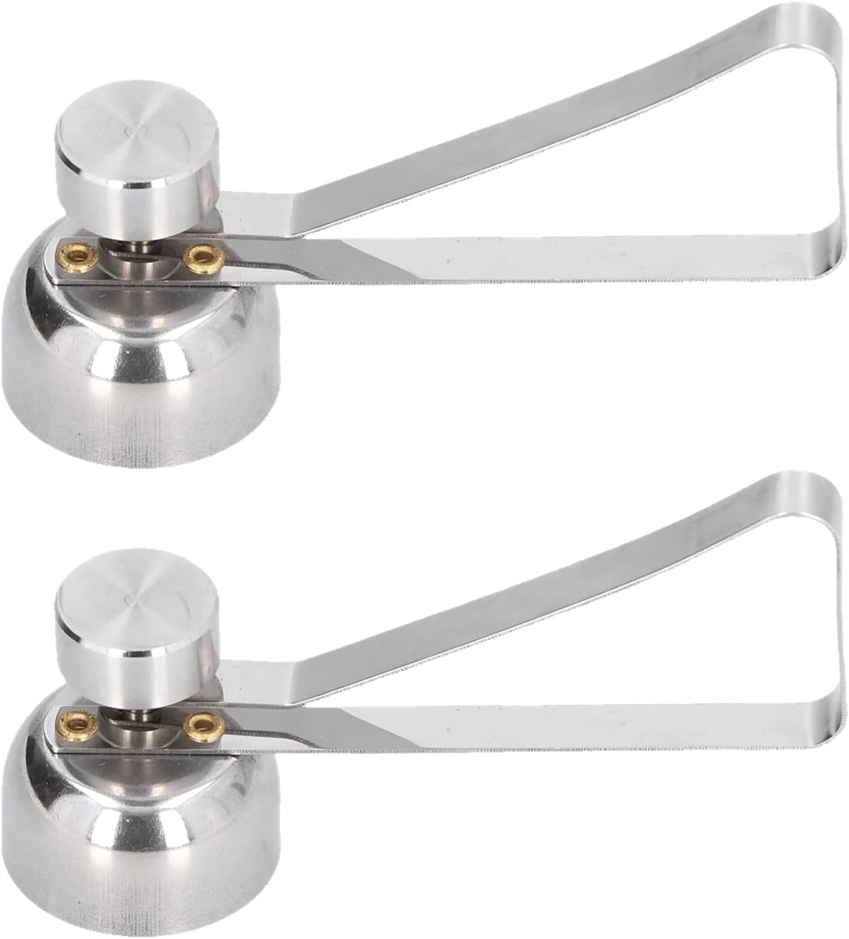 2PCS Eierknacker, Edelstahl-Eieröffner Hand-Ei-Topper-Schneider Eierbrecher Eierschneider-Werkzeug Küchenhelfer Für Die Küche