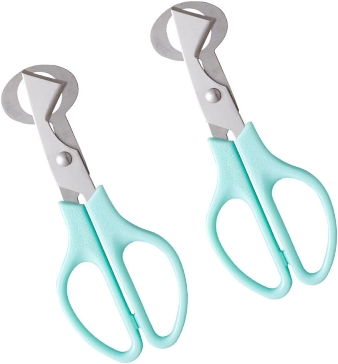 MAGICLULU 2 Sätze Wachteleierschere Gekochter Eierschäler Ei-cracker Werkzeug Kitchen Scissors Küche Gadget Eierschere Für Die Küche Schere Für Gebackene Eier Für Die Küche Blue 2 Stücke * 2