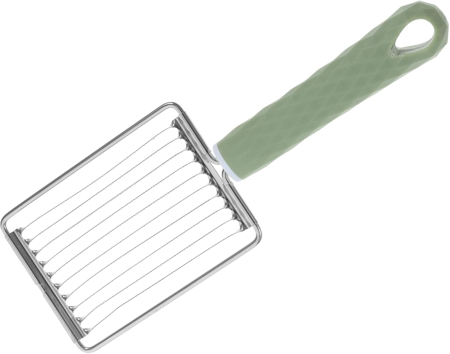 Eierschneider aus Edelstahl für Tomaten und Eier, Silber