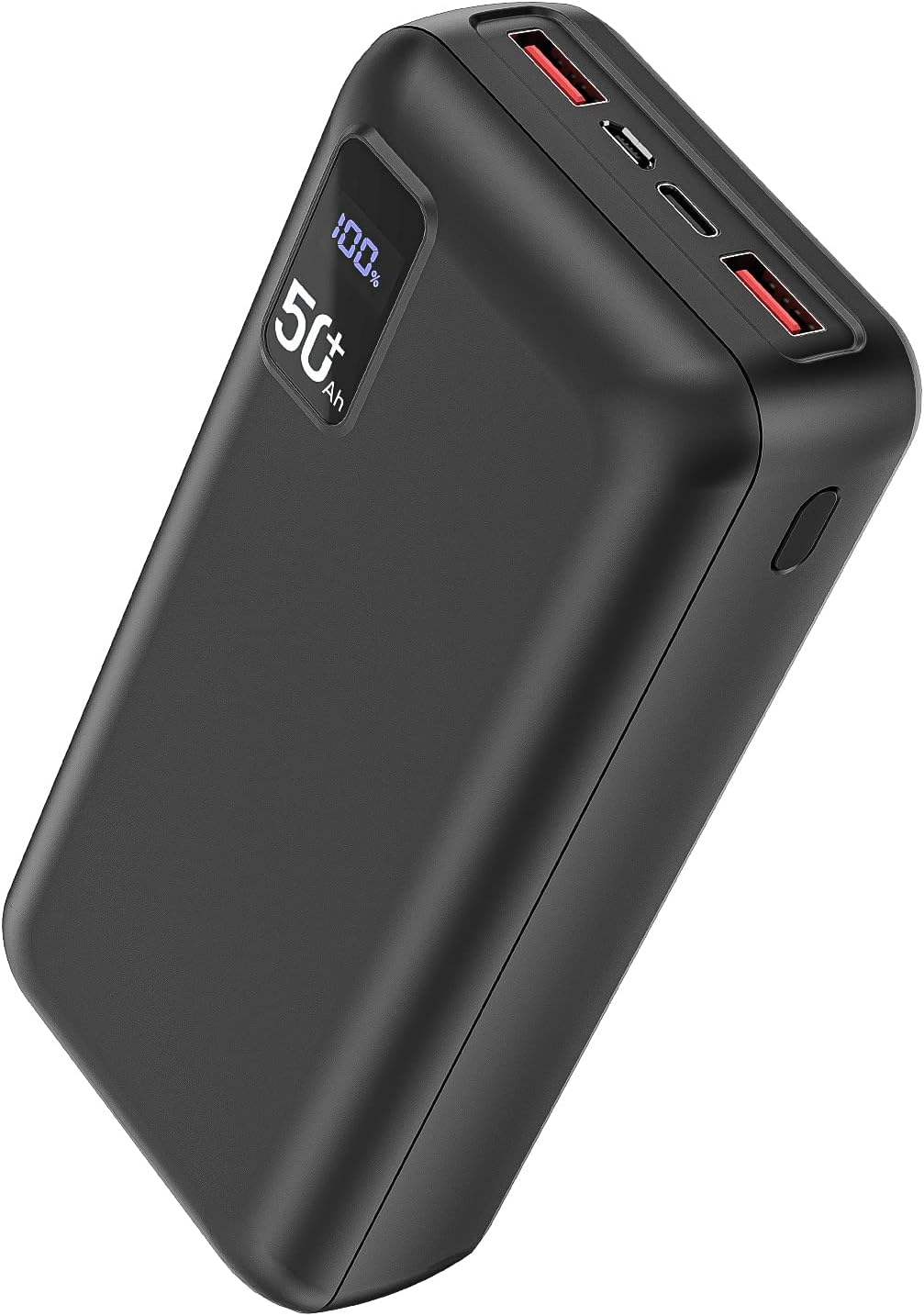PowerBank 50000mAh große kapazität, 22,5W Powerbank PD20W Schnell Aufladende Externer Handyakku USB C mit LED Display 3 Ausgängen & 2 Eingängen Tragbares Ladegerät für iPhone16 15 14 13 12 Pro Max