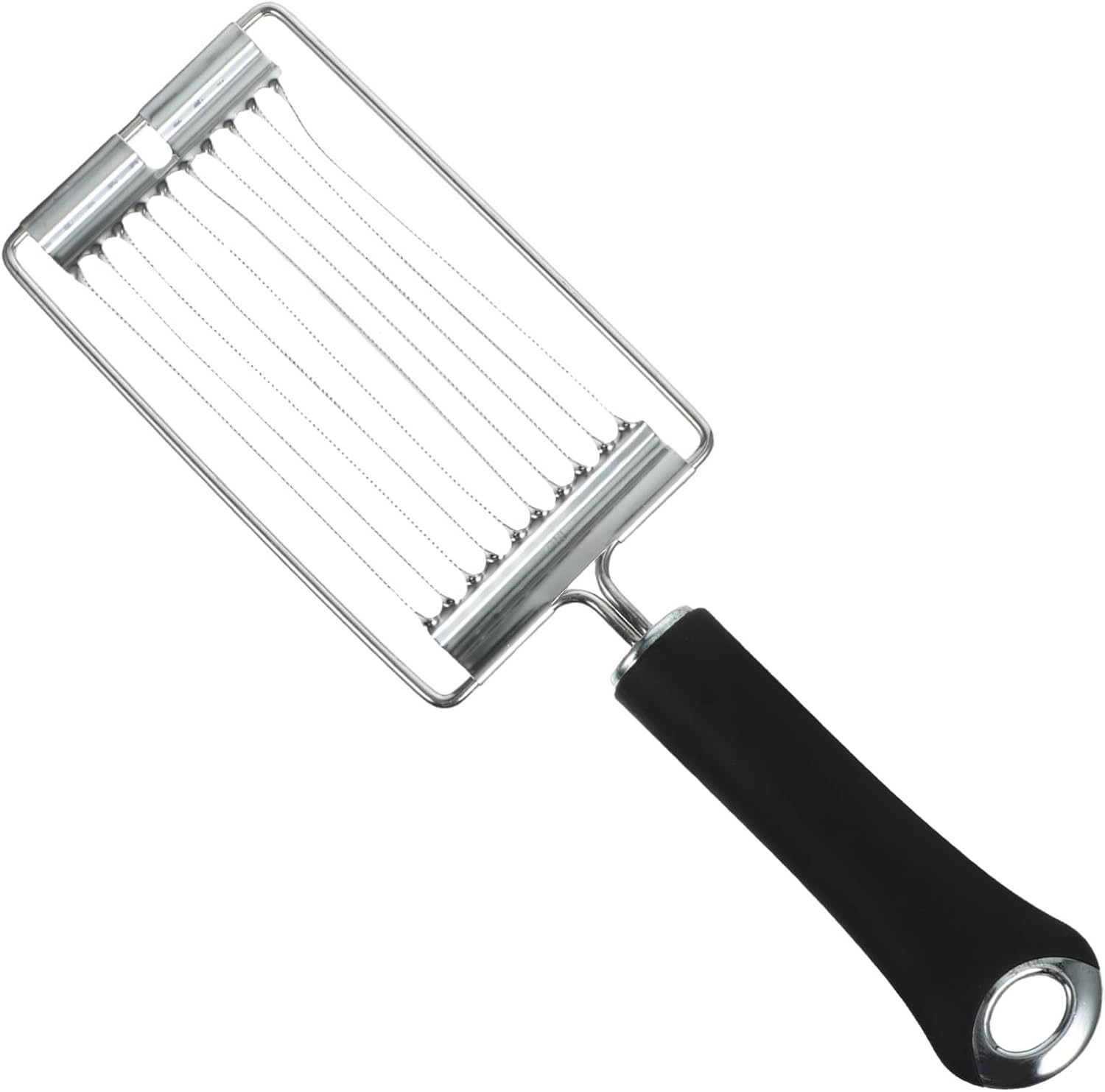 Eierschneider aus Edelstahl für Käse und Karotten, Silber