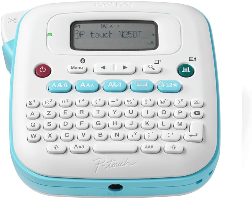 Brother PT-N25BT Bluetooth-Etikettiergerät, tragbar, für Zuhause und Büro