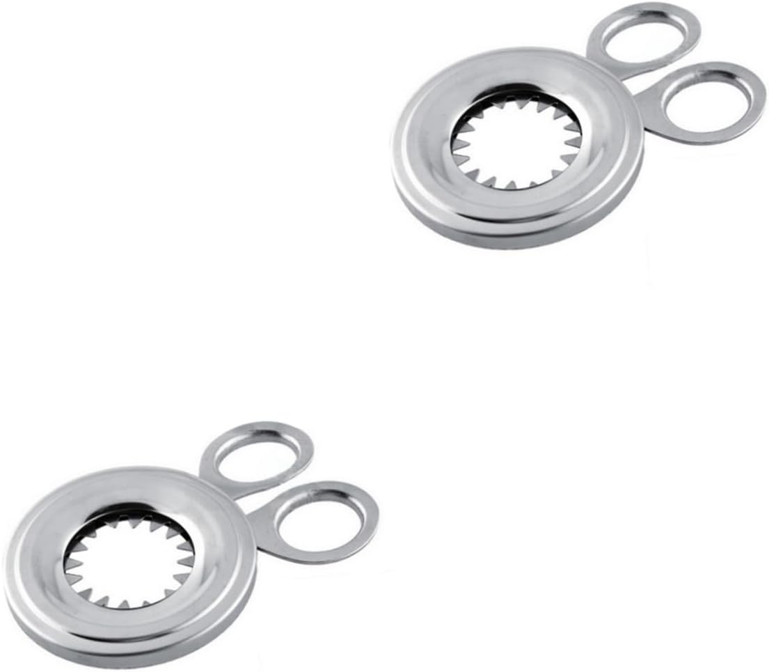 Eierschneider aus Edelstahl für Gekochte Eier, Silber
