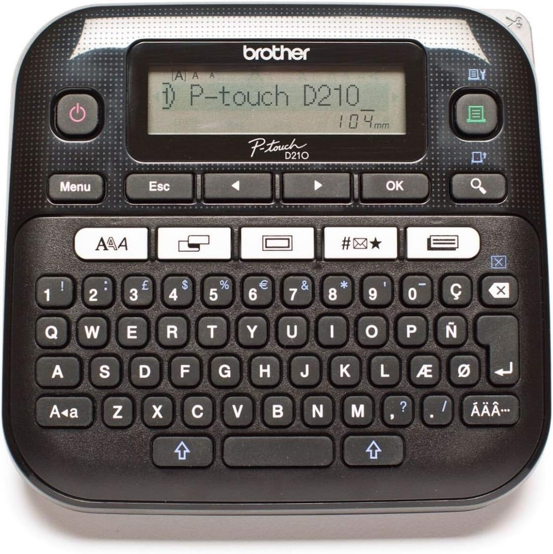 Brother, Desktop, professionelles Etikettiergerät mit Display Nastri fino a 12 mm