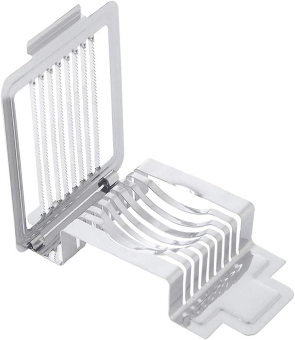 ULTECHNOVO Eierschneider aus Edelstahl mit Stabilem Design und Präzisem Schneidwerkzeug zum Schneiden von Eiern, Früchten und Pilzen der Küche