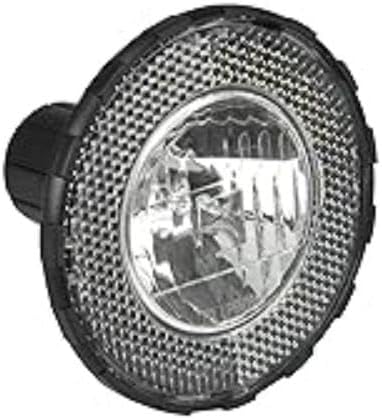 FISCHER Fahrrad Dynamo Frontlicht 10 Lux, mit austauschbarer Halogenglühlampe 6V/2,4W, StVZO-zugelassen