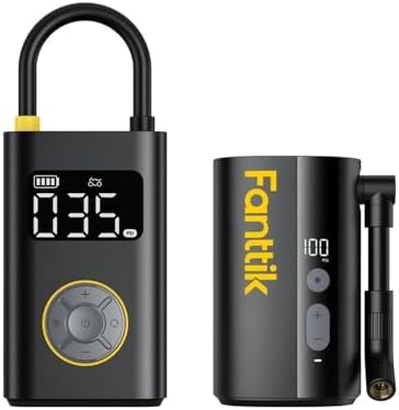 Fanttik X9 Pro Tragbare Elektronische Luftpumpe und Fanttik X9 Ace Mini Fahrradpumpe