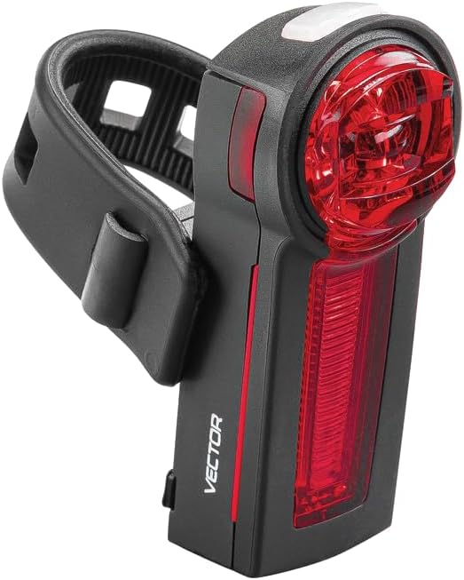 TRELOCK LS 740 Vector Rear Signal – Akku-Rücklicht mit Bremslicht-Funktion – USB aufladbar – StVZO zugelassen