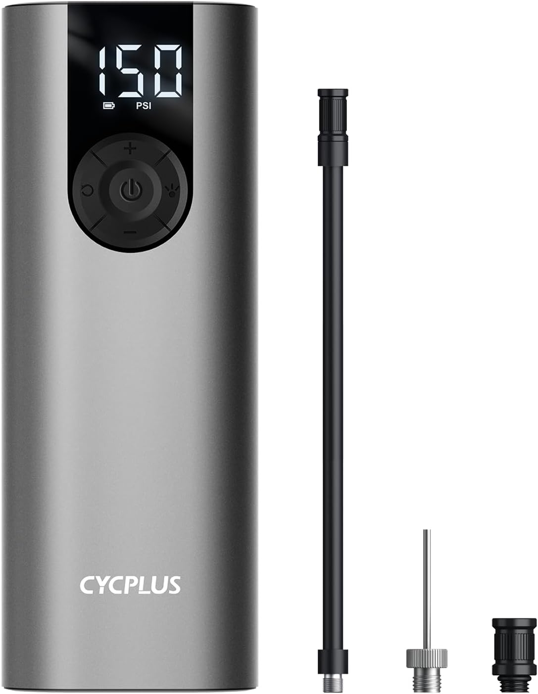 CYCPLUS Luftpumpe A8, 150PSI, USB-C Akku, LED-Licht, Auto-Stopp