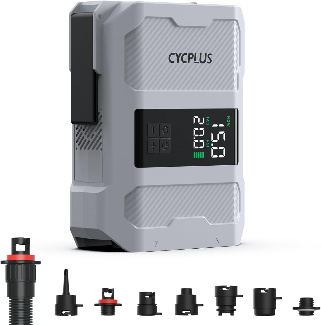 CYCPLUS SUP Pumpe, 20PSI, 5200mAh Akku, Aufpumpen & Ablassen