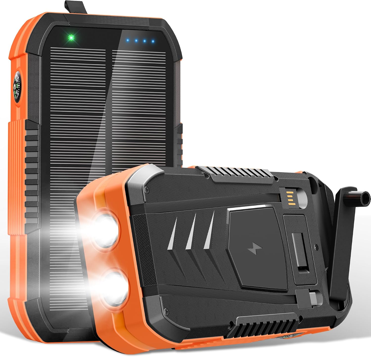 70000mAh Solar Powerbank:PD 30W Power Bank Wireless Externer Handyakku