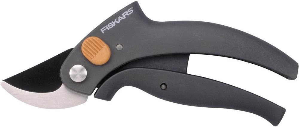 Fiskars Amboss-Gartenschere, Plus PowerLever, P741