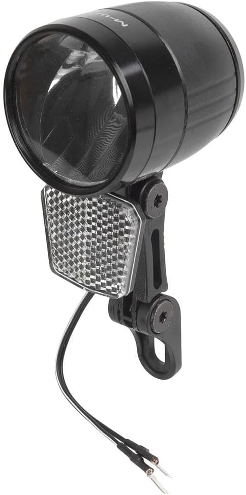 E-Bike-Scheinwerfer, Fahrradlicht, 100 Lux, deutsches Prüfzeichen, Apollon E 100 von M-WAVE
