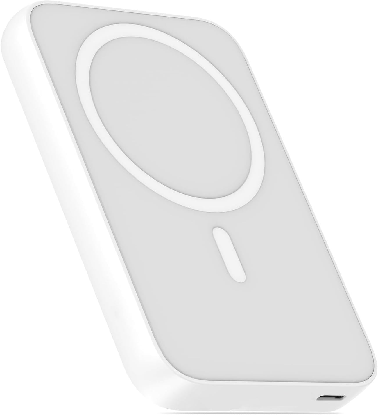 Wireless Power Bank, Magnetische Kabelloses Powerbank 10000mAh 20W Schnell Aufladende Tragbares Ladegerät (USB C Input & Output), Externe Handyakkus für iPhone 17 16 15 14 13 12 Pro Max Samsung iPad