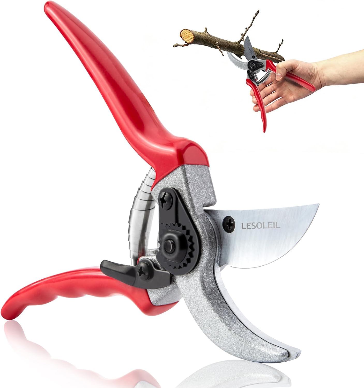 LESOLEIL Gartenschere, Bypass-Schnitt, Schnittdurchmesser 25 mm