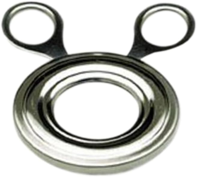 Eierschneider aus Edelstahl in Silber für Gekochte Eier