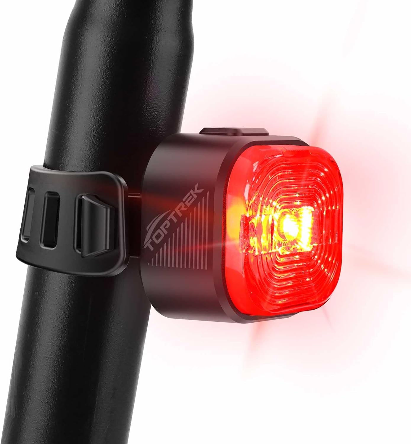 toptrek Fahrrad Rücklicht LED 200m Sichtweite 13h Akkulaufzeit