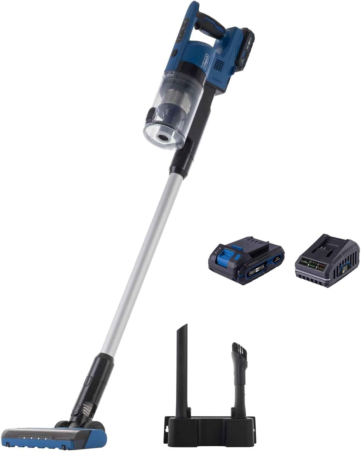 Scheppach Akku Handstaubsauger BC-VC250-X Staubsauger mit 20kPa Leistung