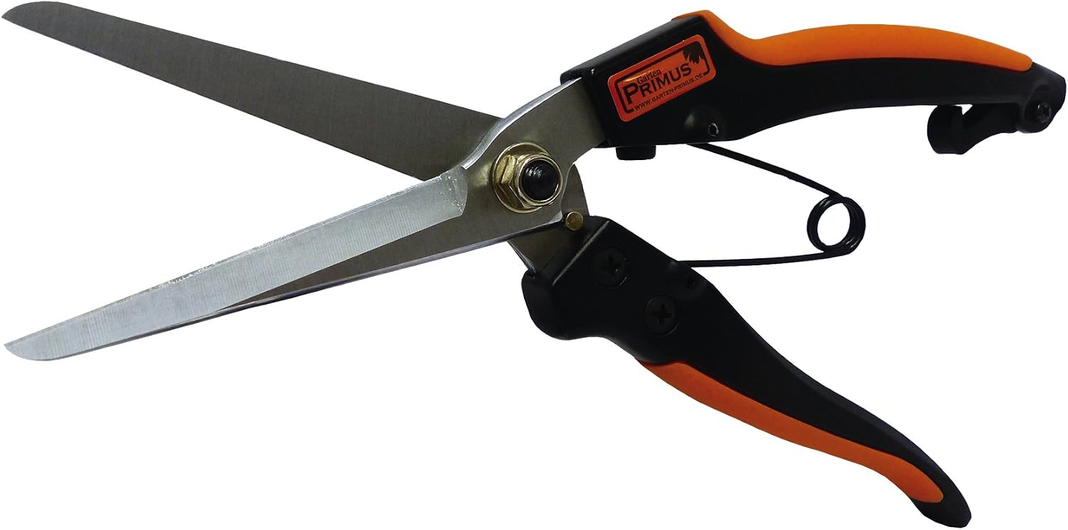 Garten Primus Gartenschere, Stauden- und Kräuterschere, schwarz/orange, 23,1 x 4,5 x 2,1 cm, 01050