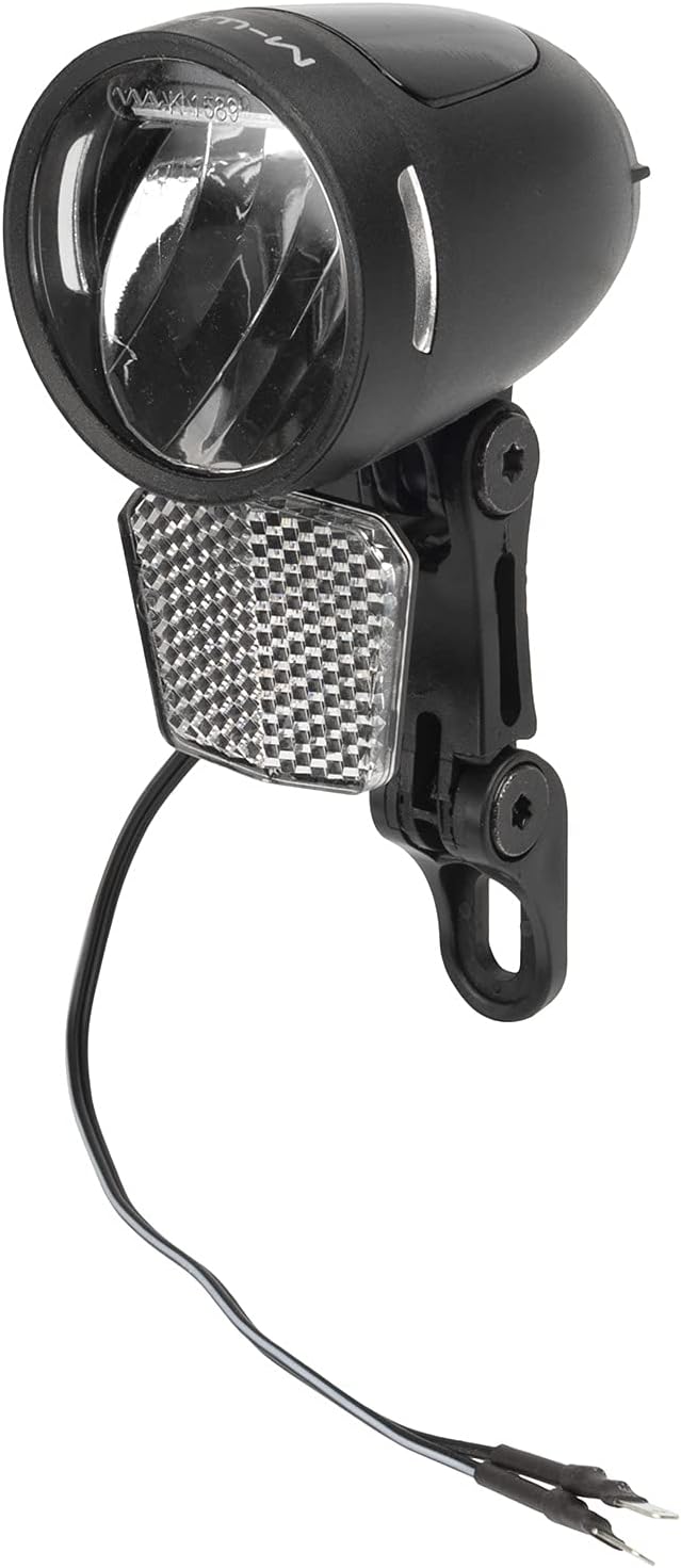 E-Bike Scheinwerfer,Fahrradlicht, 80 Lux, 6–48 V, LED-Frontlicht, Apollon E 80 von M-WAVE