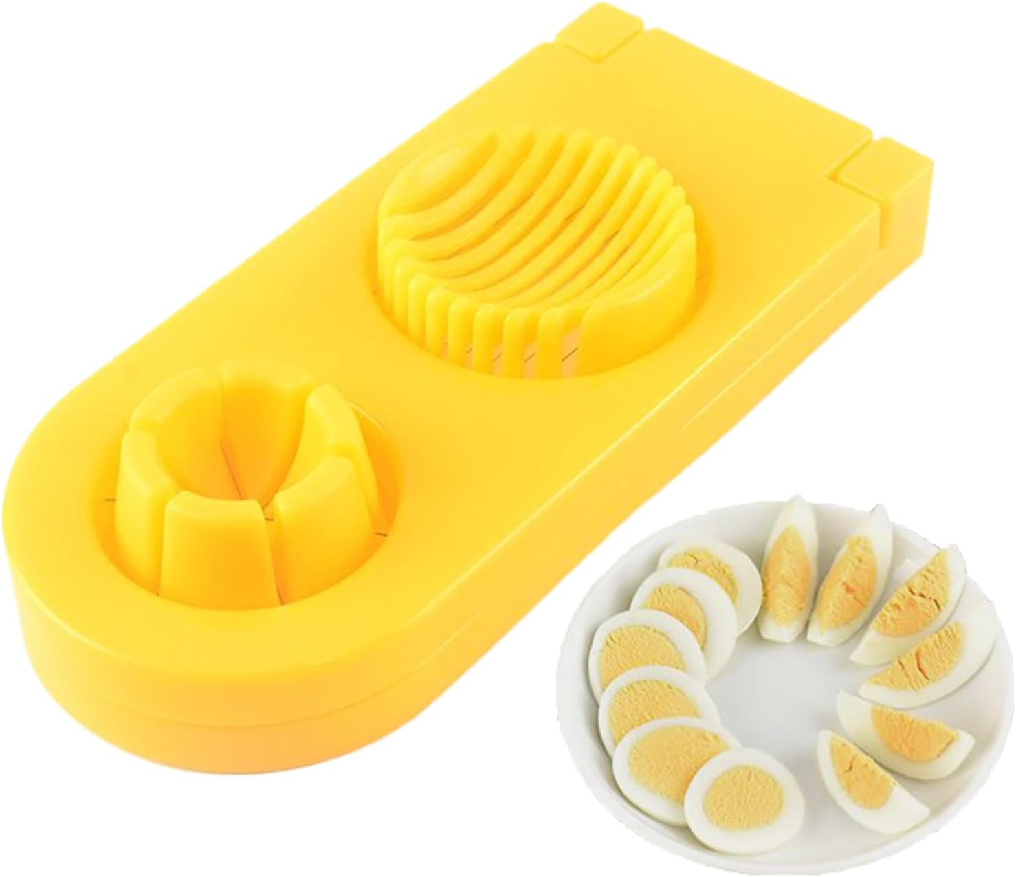 Eierschneider 2 in 1 Zerkleinerer Banane Kirsche Tomate Pilz