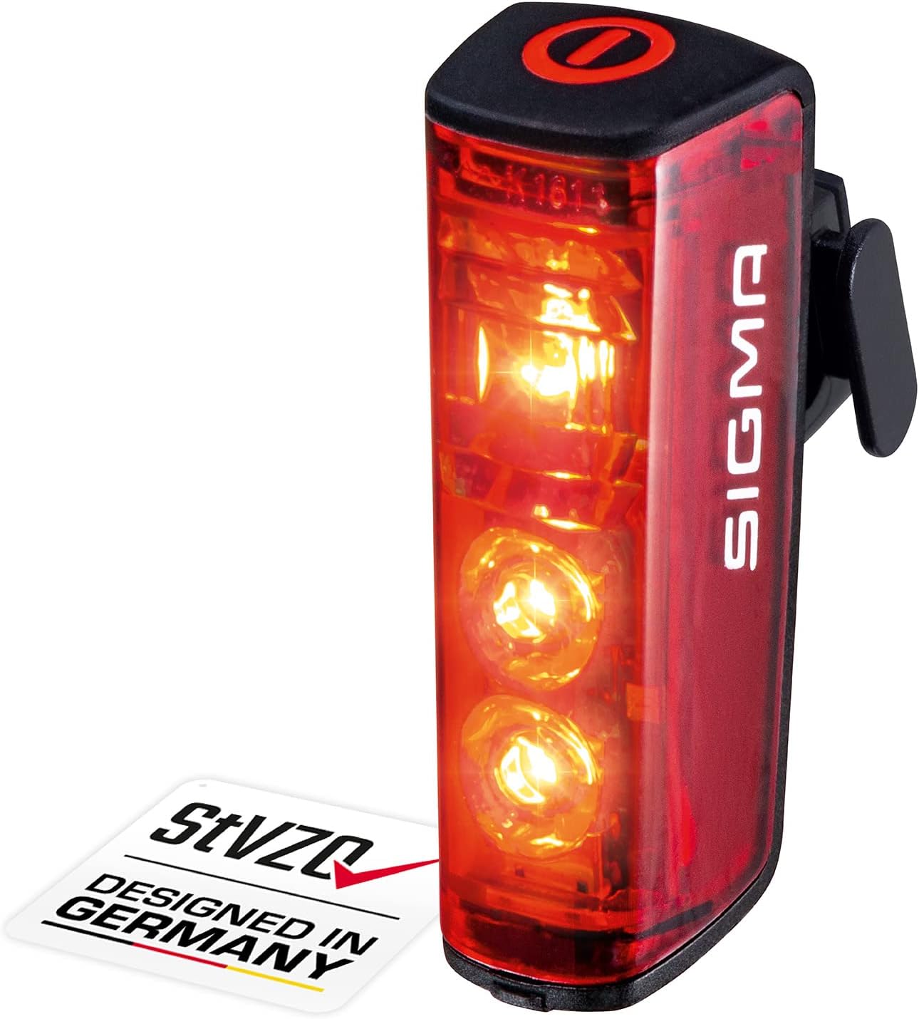 SIGMA Hiro 50 | StVZO- konformes LED-Fahrradrücklicht | USB-C