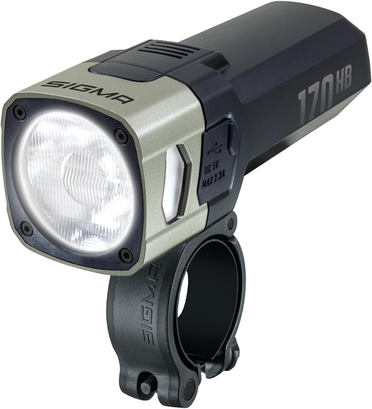 SIGMA Aura 170 HB Link | Fahrradfrontleuchte mit Fernlicht & LINK Funktion