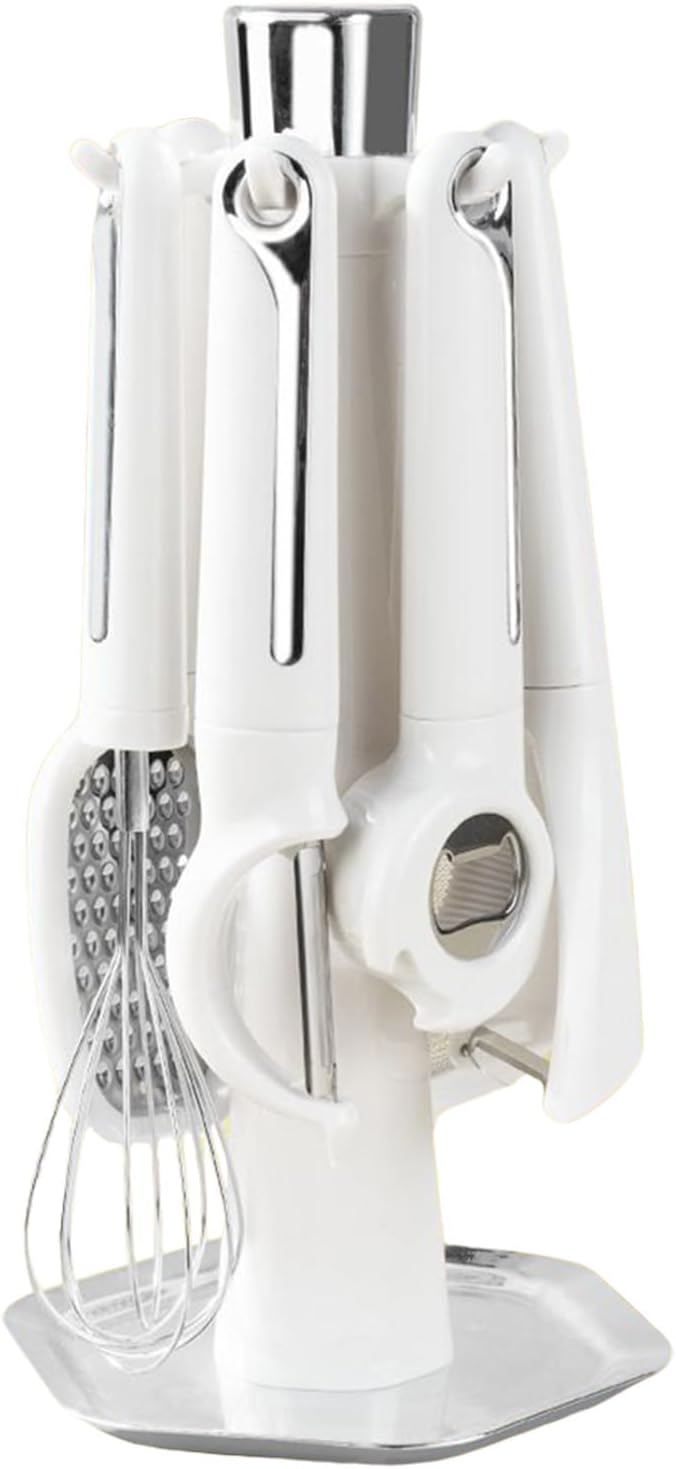 Küchenutensilien-Set Beinhaltet Schäler, Reibe, Schneebesen, Sieb,