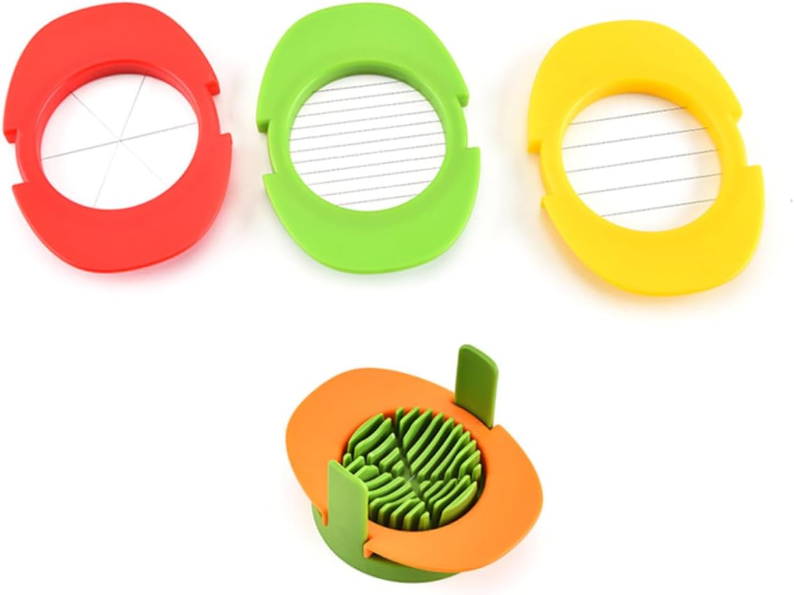 4-in-1 Eierschneider aus Edelstahl für Eier und Gemüse