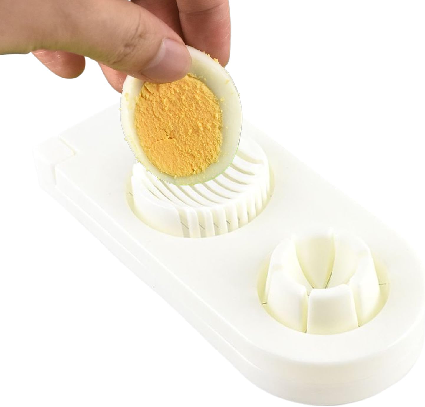 Eierschneider Handwerkzeuge 2 In 1 Spülmaschinenfest Für Obst & Weiche